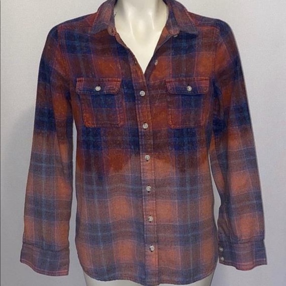 *CUSTOM DYED BUTTON DOWN SHIRT - Picture 3 of 6